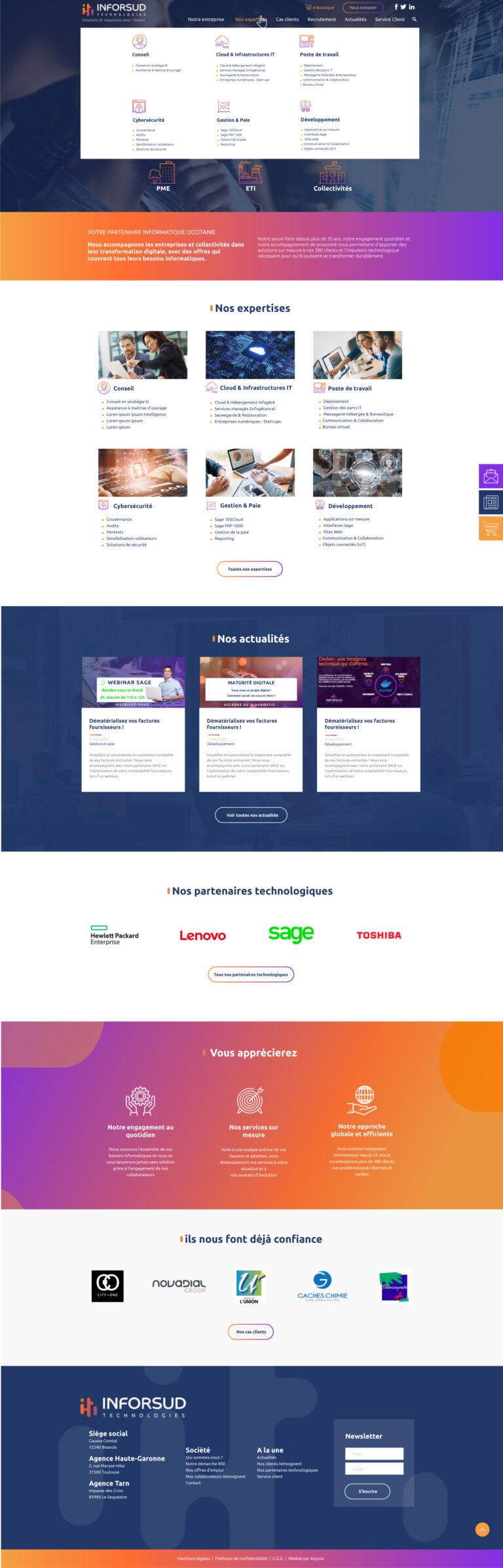 Homepage - inforsud technologies